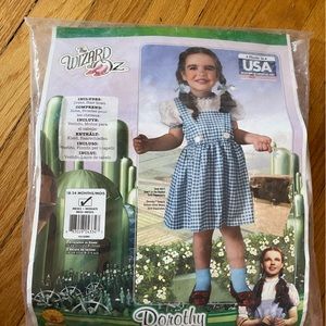 Dorothy costume wizard of oz 18-24m